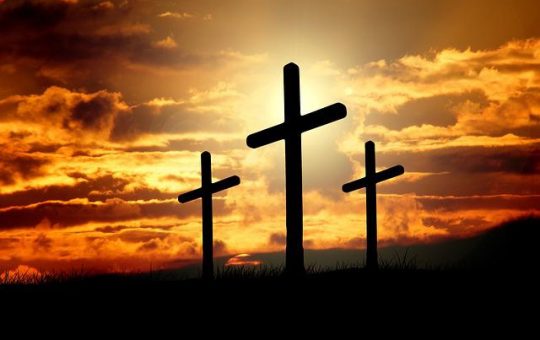 Easter Friday Message: The Crucified King Carrying the Cross, The King, and the cross, Our sins and salvation, the gift of God that takes away our sins